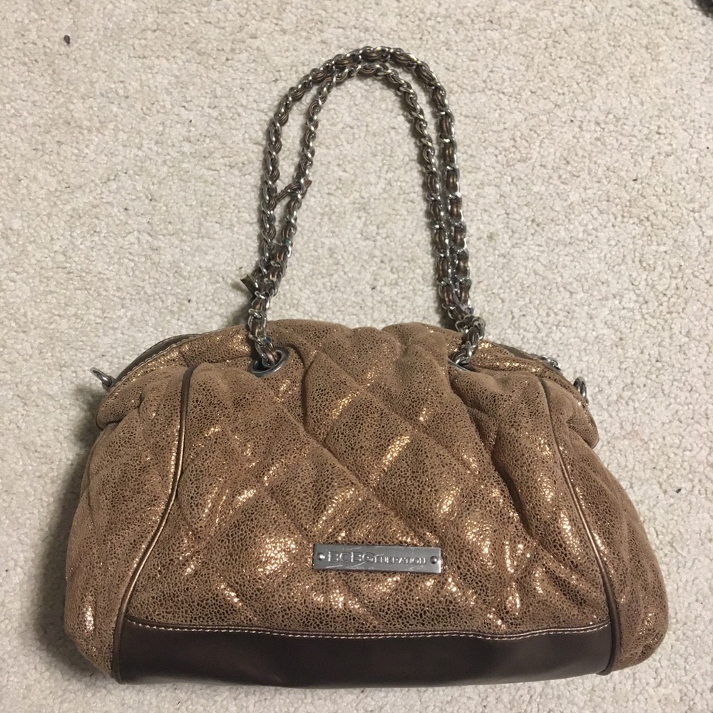 BCBGeneration Good Chain Purse Sparkly Flashy Bag